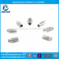 Stock Fasteners DIN915 en alliage en acier